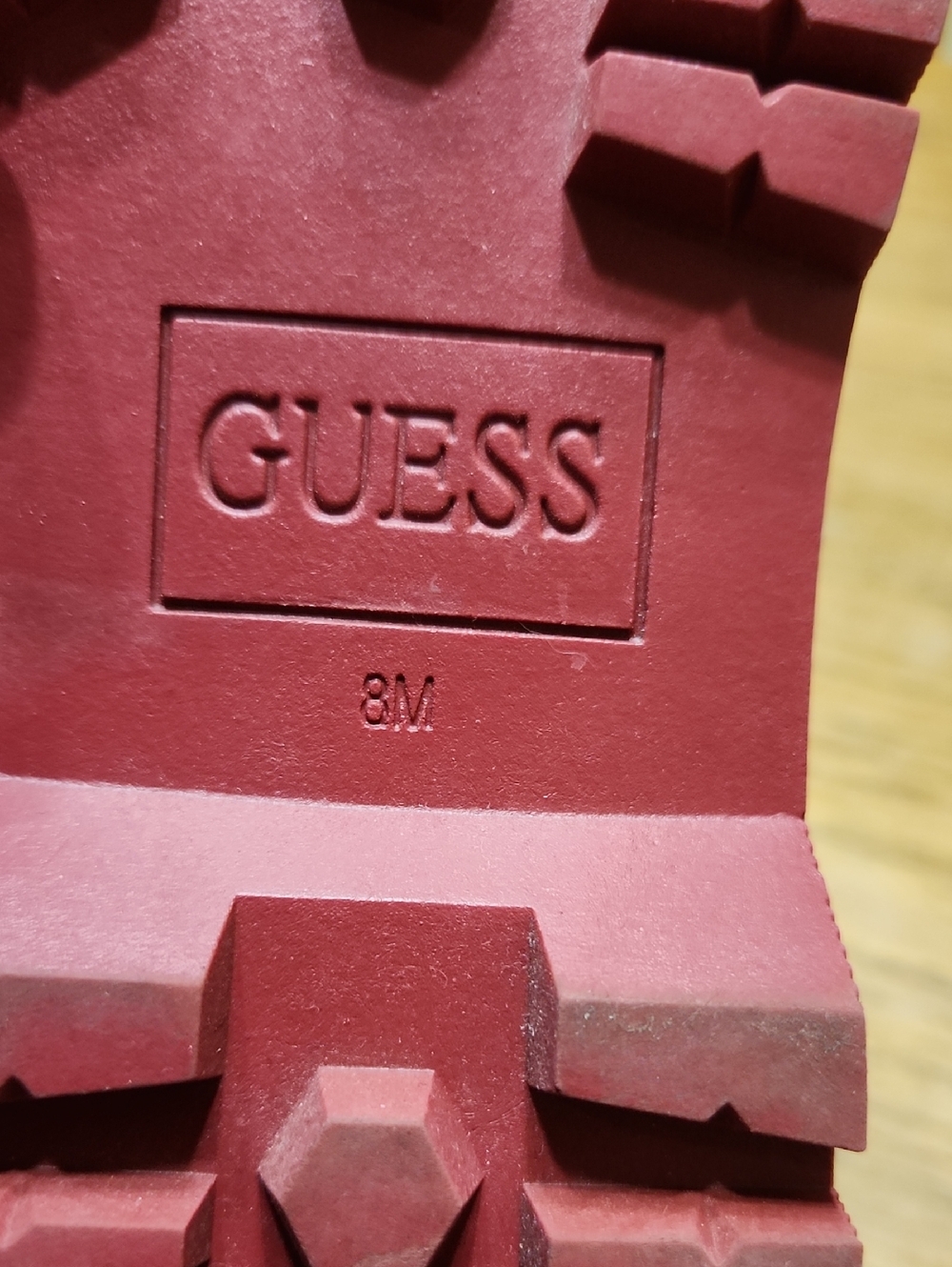 Guess Combat/Hiker Boots Size 8 - Picture 6 of 9